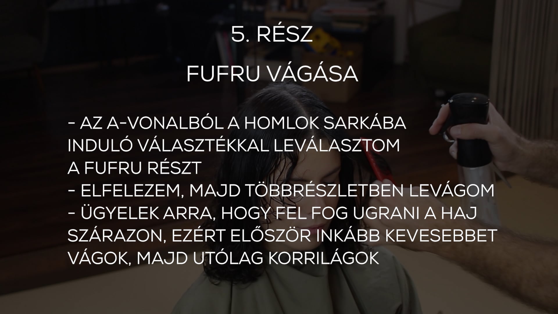 CURLY LONG göndör hosszú forma 5. rész