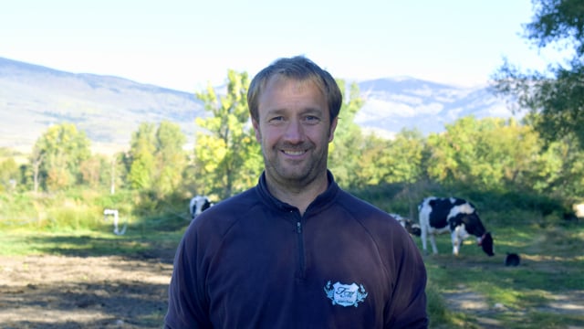 Ordeño robotizado en el Pirineo gerundense