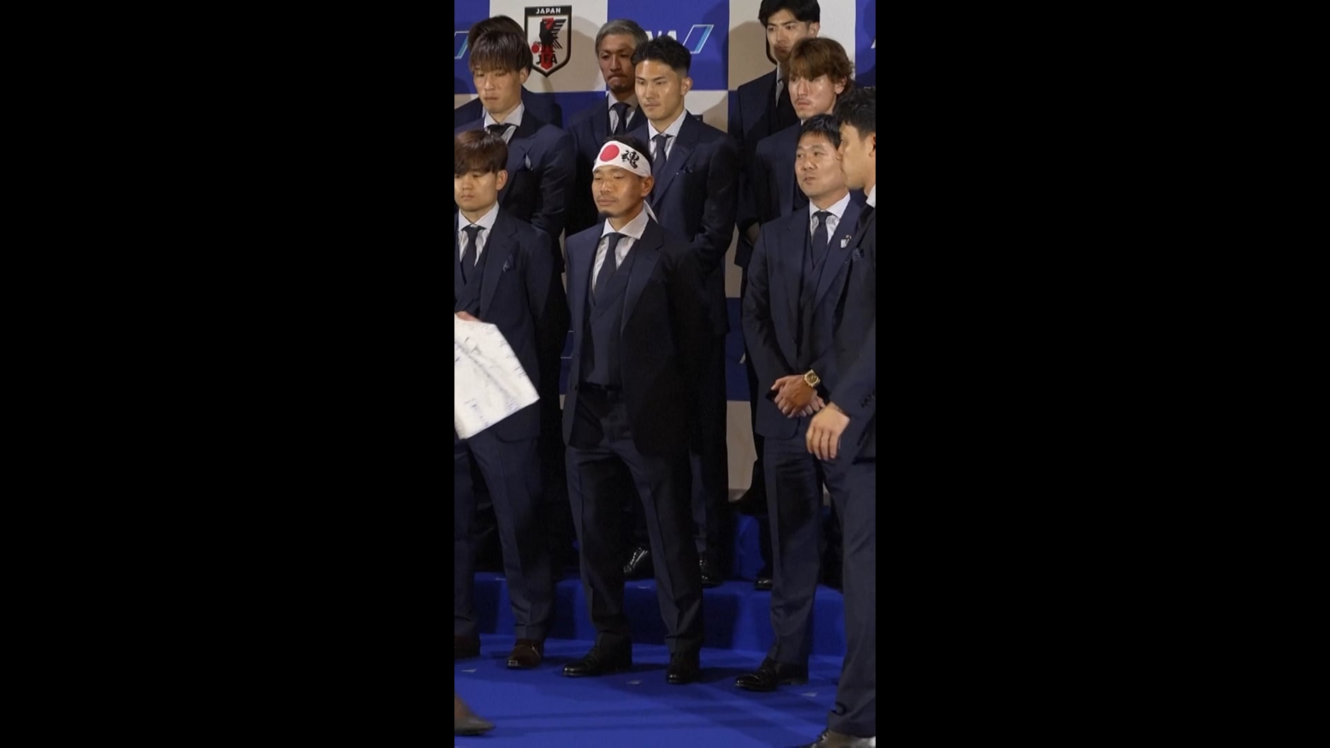 Japan squad receive airport send-off as they depart for World Cup 2026