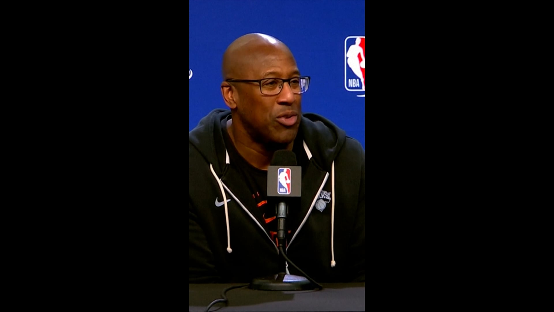 'This is a great day for me' - Mike Brown meets Knicks celebrity fans Ben Stiller and Fat Joe ahead of Game 3