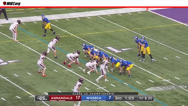 Run Pass Option:  Incomplete Pass Over the Neutral Zone and Linemen Downfield