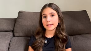 Selftap Mafê Paranhos 11 anos
