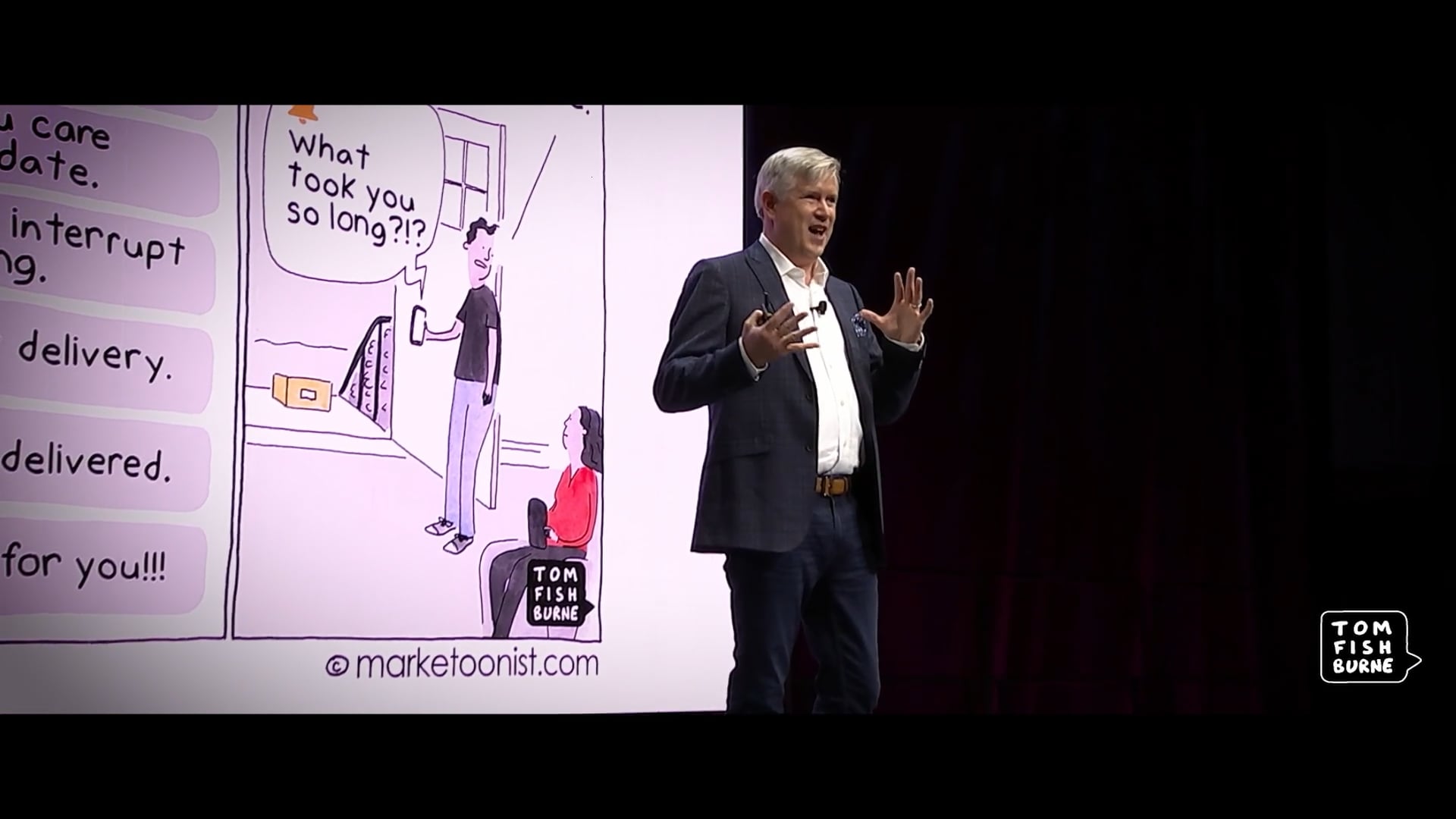Tom Fishburne 2026 Keynote Speaking Reel | Videos & Movies on Vimeo