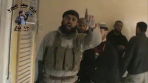 مقطع ميداني يظهر فيه إسماعيل المصري في جبهة درعا البلد قبل إصابته بعدة ساعات