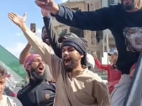تشييع خليل البورداني في مدينة دير الزور