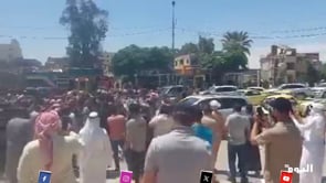 وقفة احتجاجية لمزارعي الرقة رفضاً لتسعيرة شراء محصول القمح
