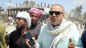 تقرير "عنب بلدي" عن وقفة احتجاجية في مدينة الرقة ضد تسعيرة شراء محصول القمح