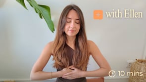 Connect with a specific part of the body + invite healing