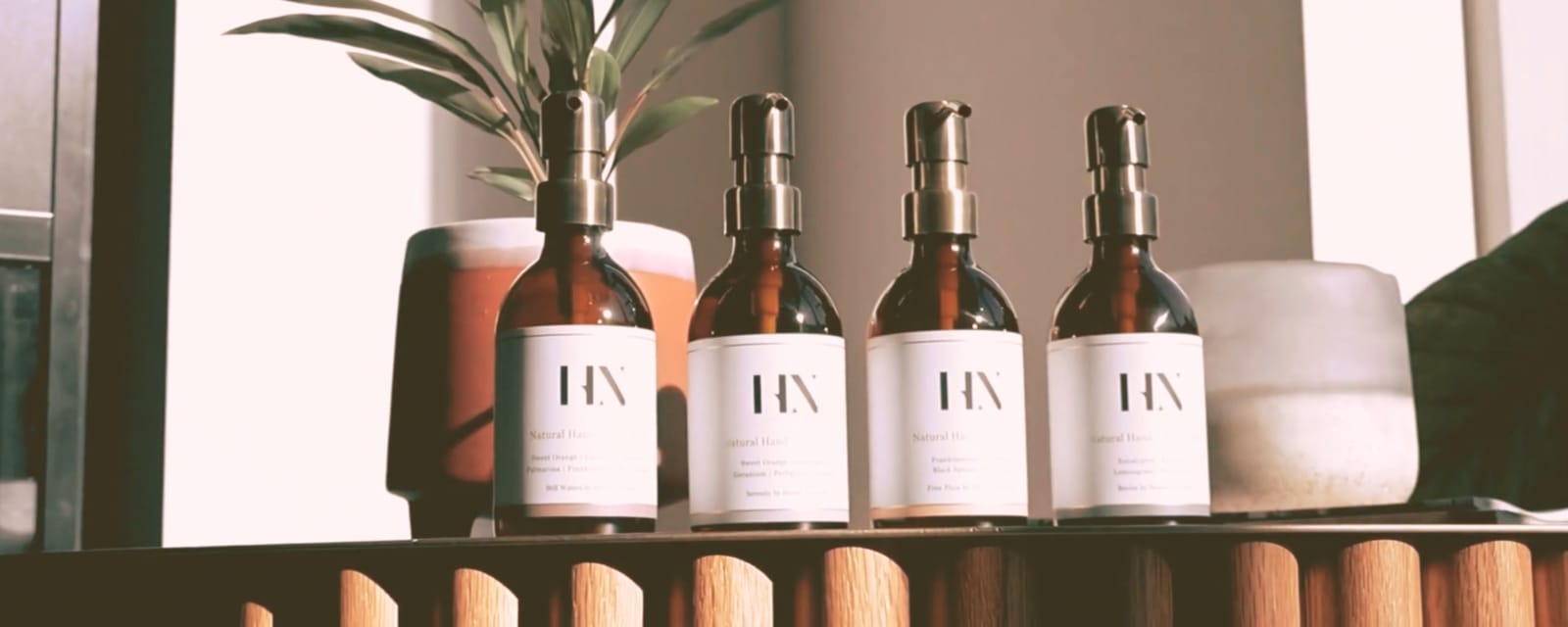 Henley Naturals essential-oil bath and body collection