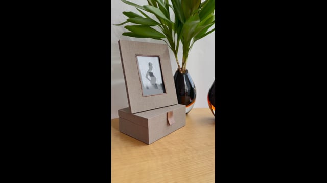 Caixa Decorativa Lais Texturizada (23x18cm)