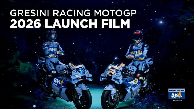 BK8 GRESINI RACING MOTOGP TEAM - 2026 LAUNCH FILM