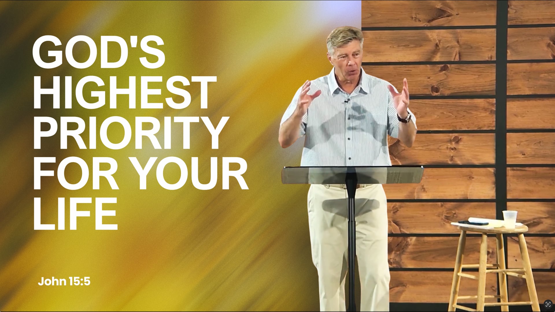 God's Highest Priority for Your Life | Pastor Mike Mills