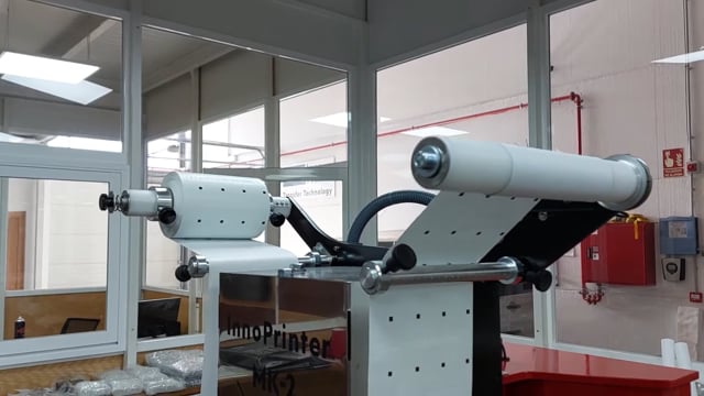 InnoPrinter MK2 heat press printing on shoe insoles
