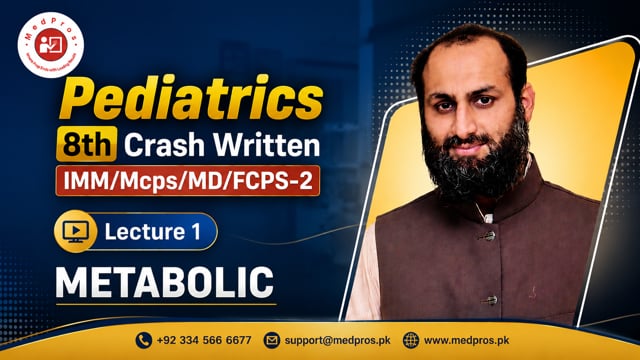 Dr Taimoor Khalil || Lecture-1 || Metabolic
