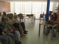Irene Muñoz explica el vincle entre Lluis Albert, Víctor Català i la sardana