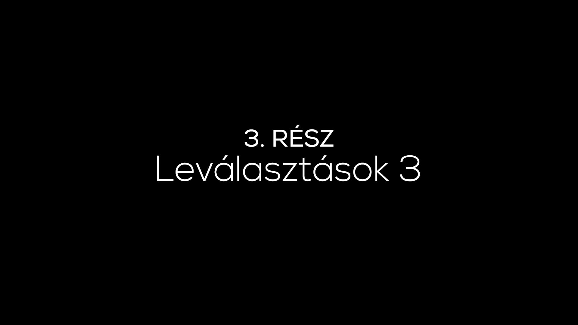 LAX laza félhosszú forma 3. rész
