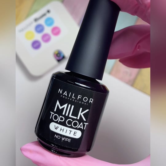 Video: Top coat MILKY white 15ml