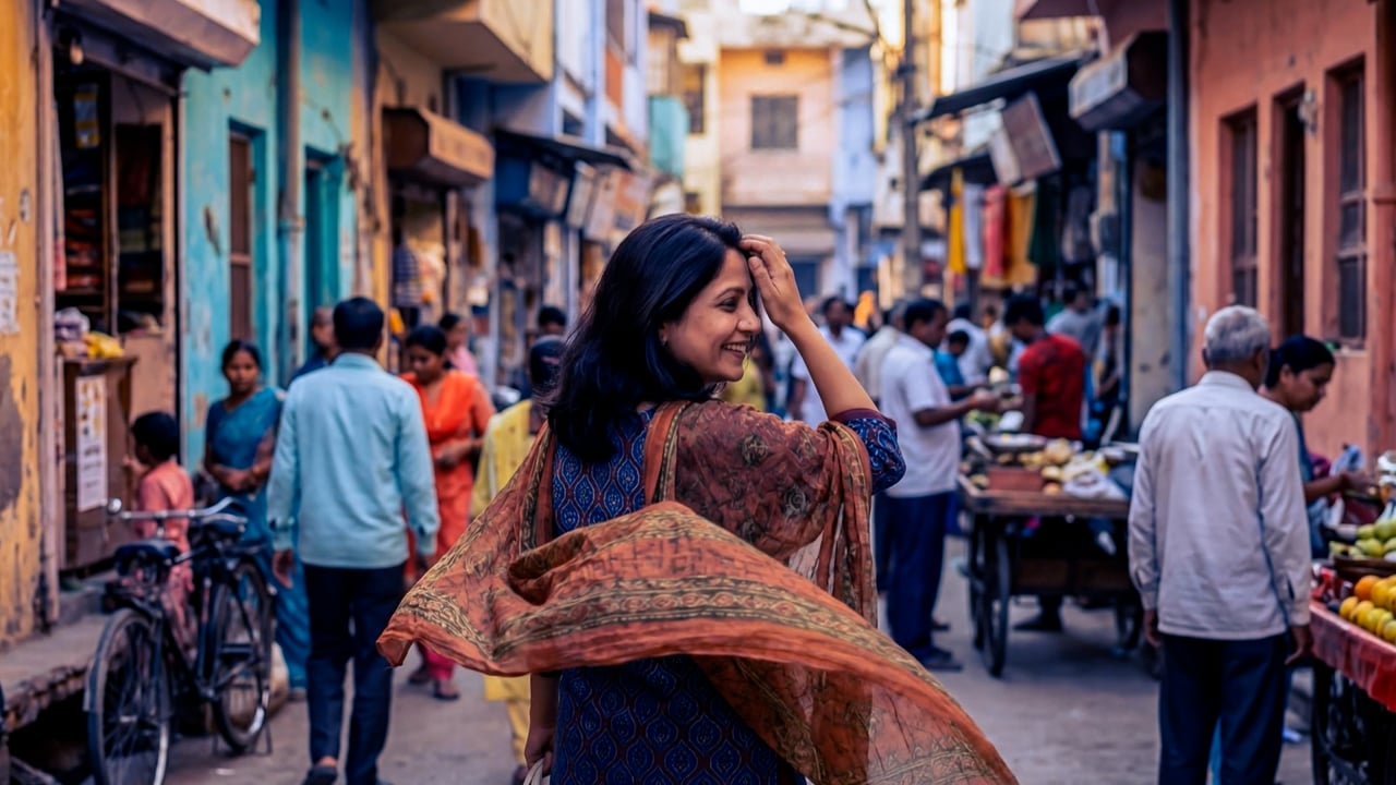 India Neighborhood Walk 1