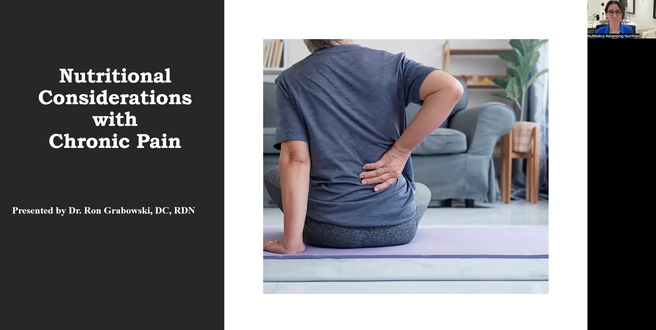 Nutritional Considerations with Chronic Pain