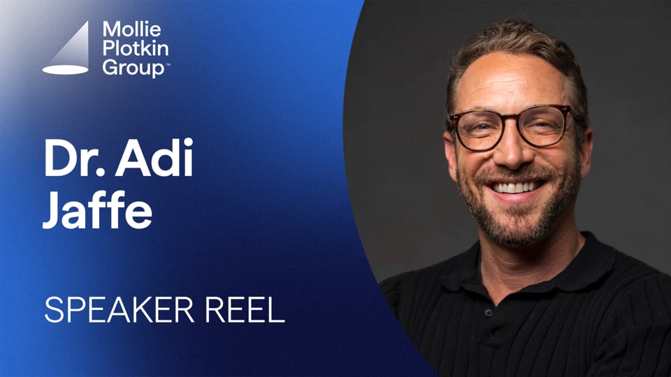 Dr. Adi Jaffe's Speaker Reel video thumbnail