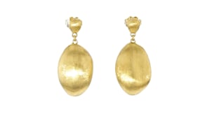 C. 2000 Vintage Marco Bicego 18kt Yellow Gold Drop Earrings