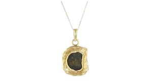 C. 1980 Vintage 14kt Yellow Gold Coin Pendant Necklace