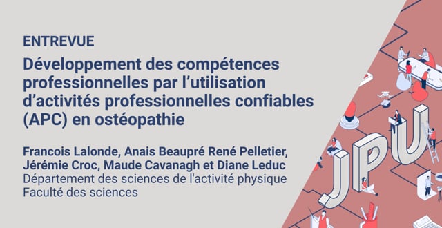 JPU 2025 | Entrevue avec François Lalonde