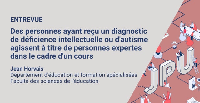JPU 2025 | Entrevue avec Jean Horvais