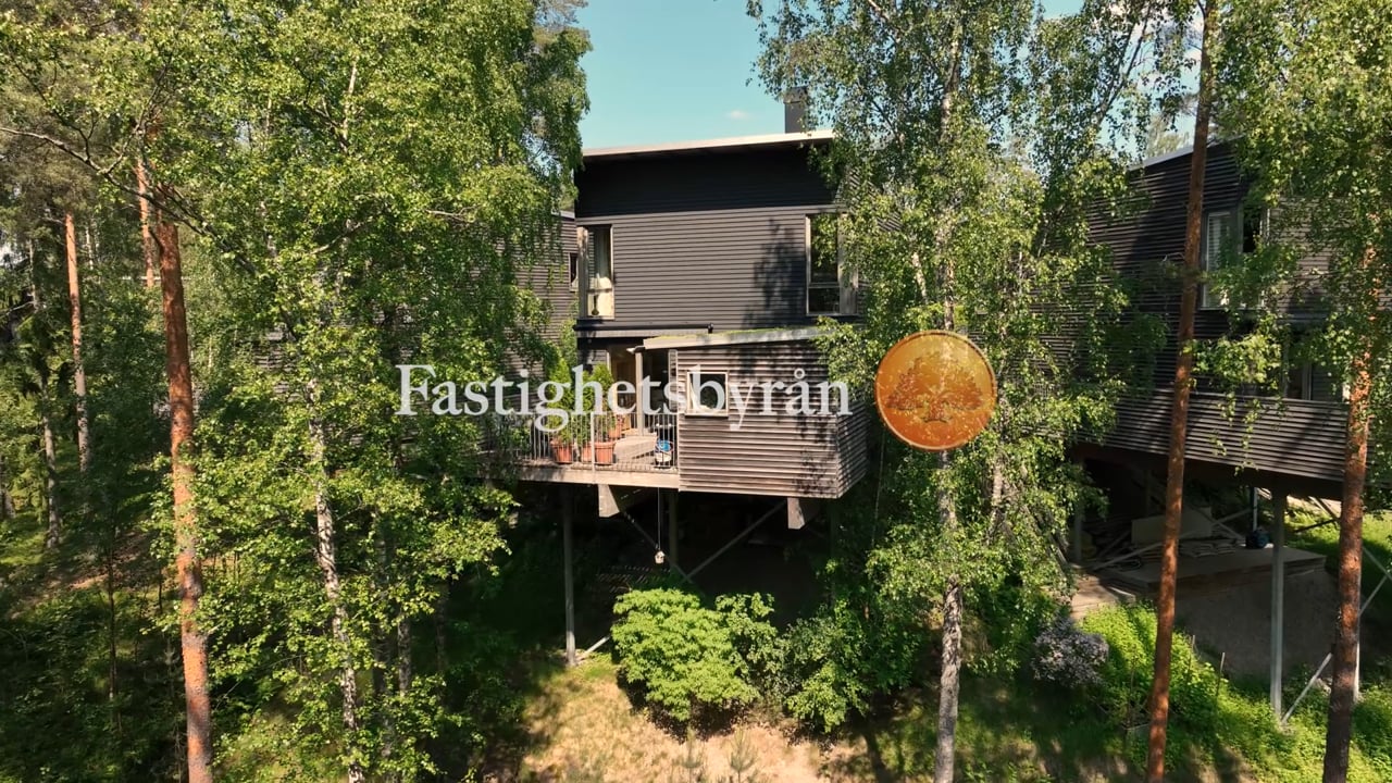 4 rum Villa på Flottarestigen 68 Kvarnskogen, Landsnora Sollentuna kommun - video