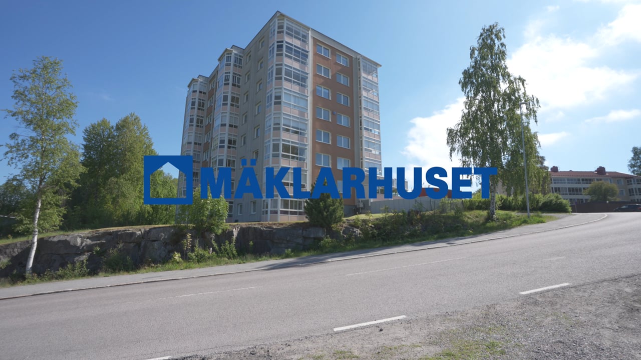 3 rum Lägenhet på Villagatan 61C Centralt Örnsköldsviks kommun - video