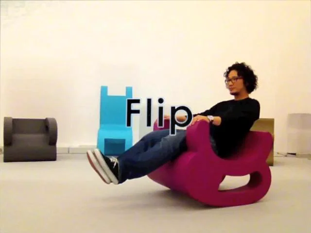 Flip Rocking Chair Daisuke Motogi × sixinch JAPAN on Vimeo