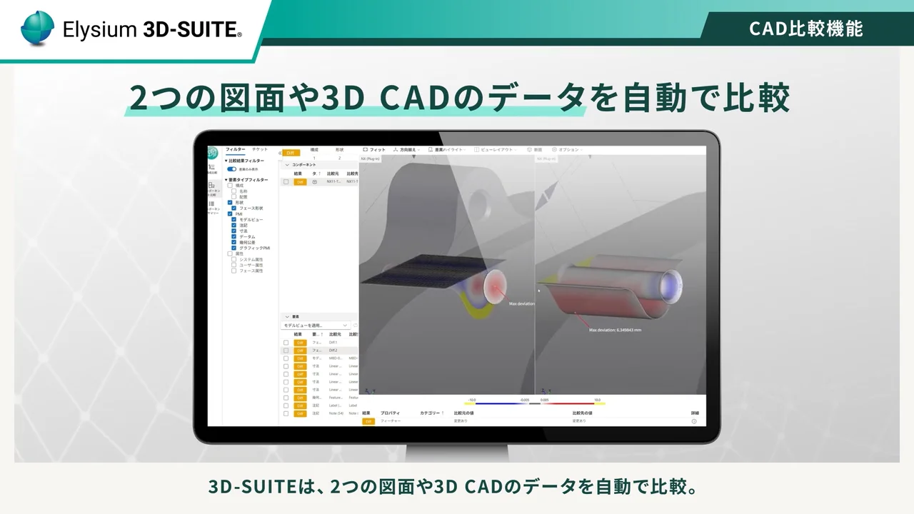 3D-SUITE | エリジオン | 3D CADデータ変換・自動修正・比較・簡略化