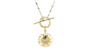 Italian 10kt Yellow Gold Seashell Charm