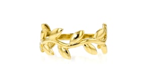 18kt Gold Over Sterling Vine Ring