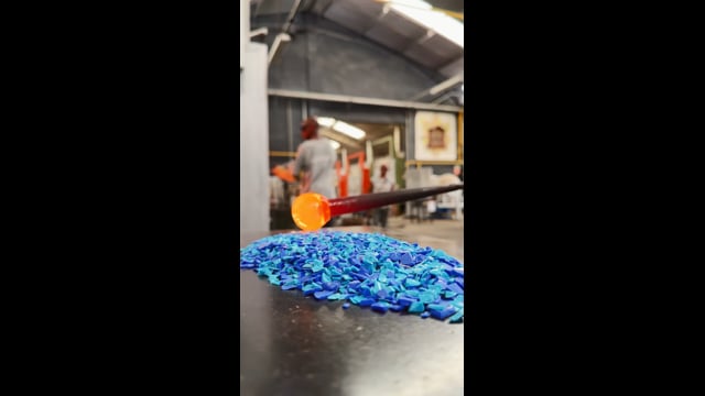 Vasinho 76 Multicor Azul e Água-marinha