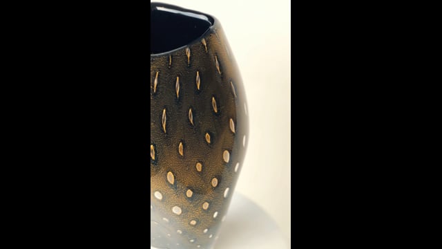 Vasinho Roca 2 Tela Preto com Ouro