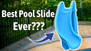 Bad Axe In-Ground Pool Slide Unboxing