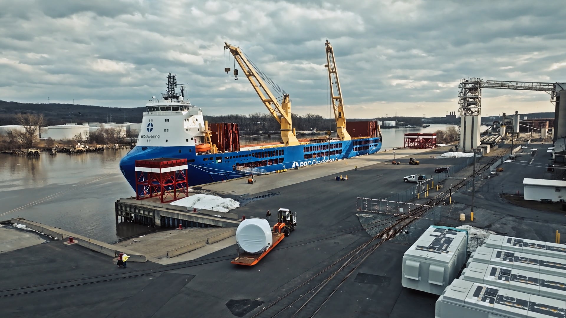 Logistec at the Port of Albany