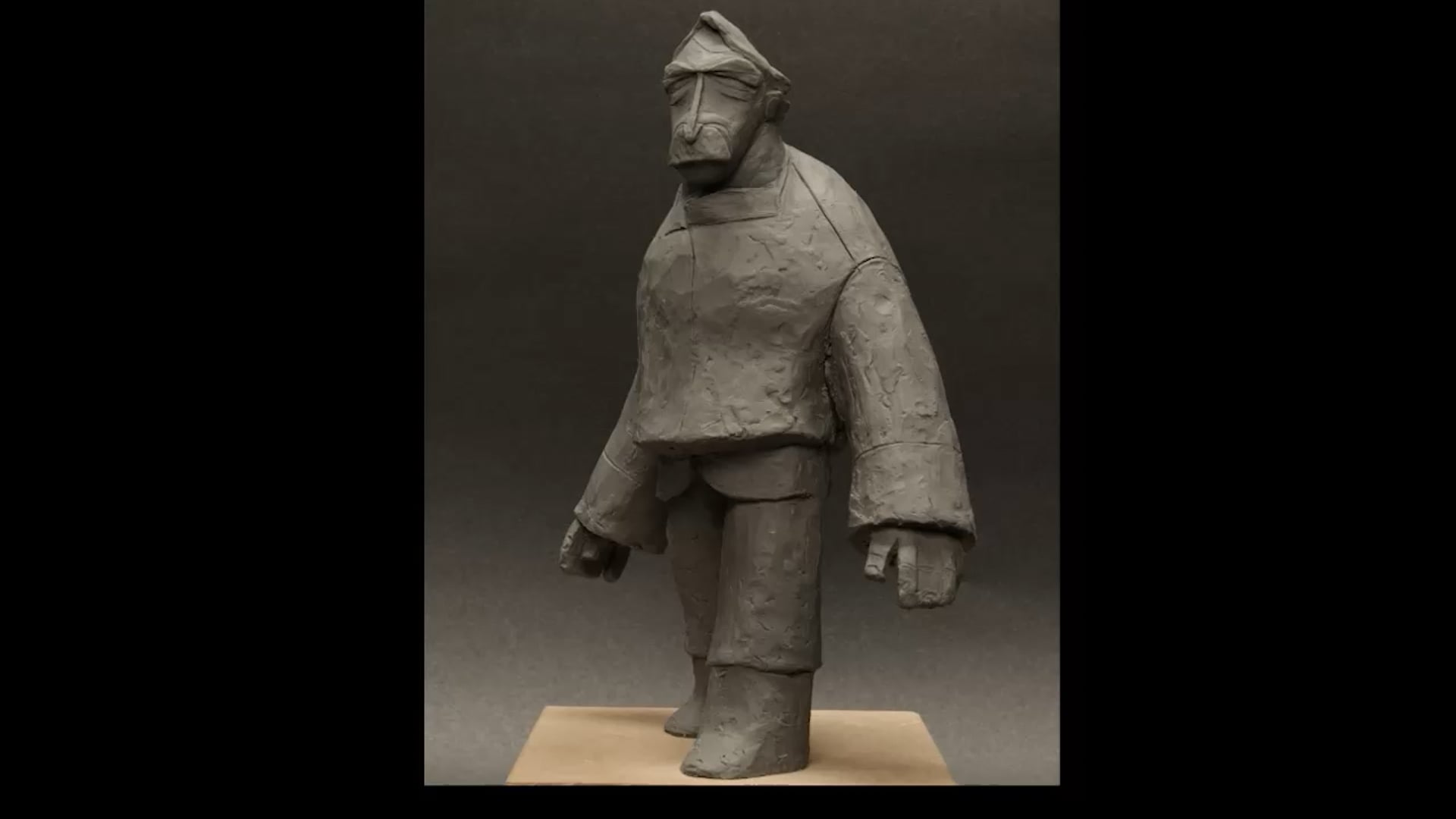 Zofia Tchórzewska woodsman sculpt turn