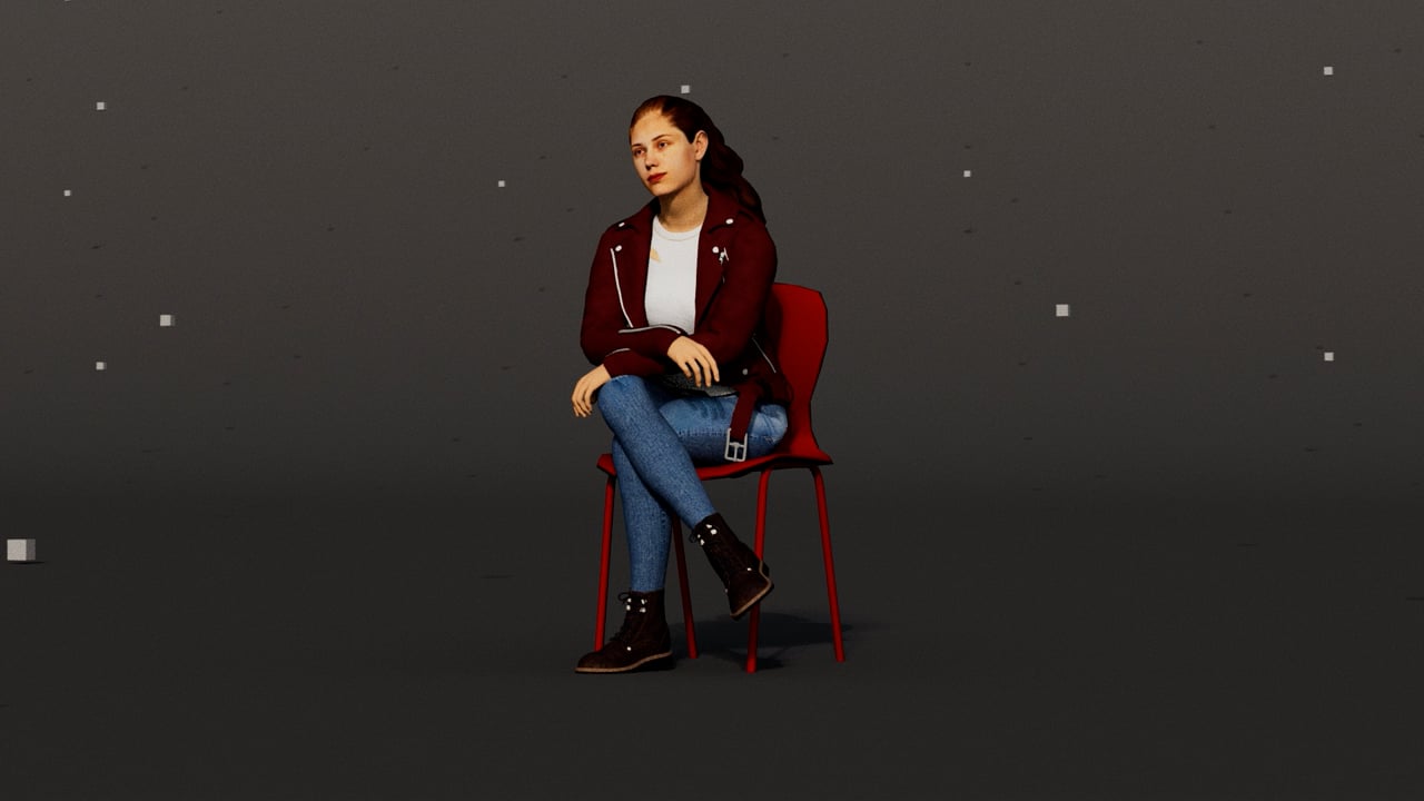 Crowd idle animation