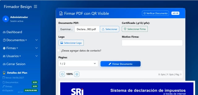 Miniatura: Introducción Firmador Electrónico BeSign