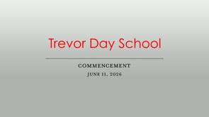 Commencement Ceremony for the Class of 2026
