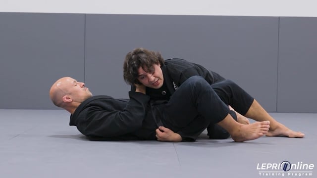 De La Riva Counter to Over Under Pass to Back Take