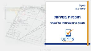 תכניות בטיחות | תכנית ארגון בטיחותי של האתר