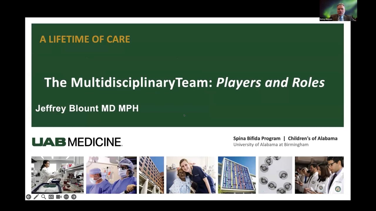 ISPN Webinar 5/26 – Spinal Dysraphism – The Multidisciplinary Team : Players and Roles