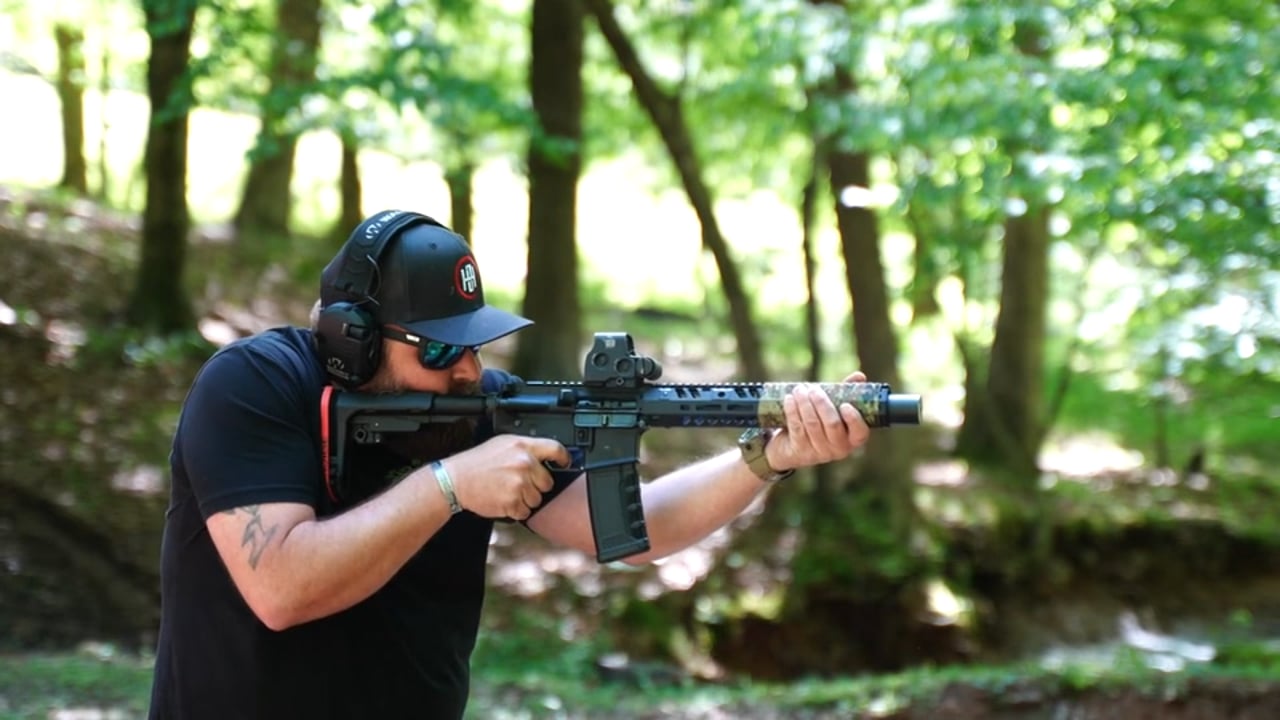 Ashe 5.56 titanium suppressor video