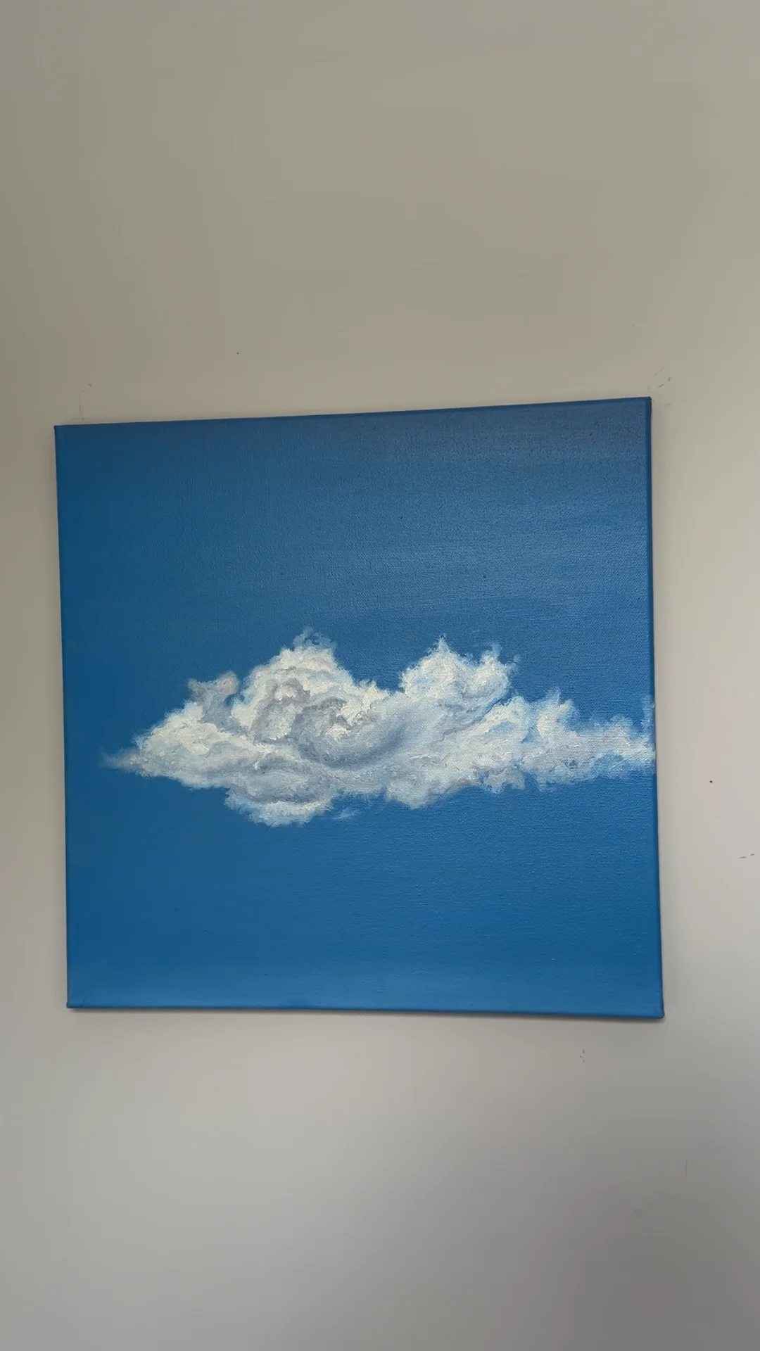 Zhanna Kibassova | 40x40 cm - Hang on a moment. Cloud II (2026