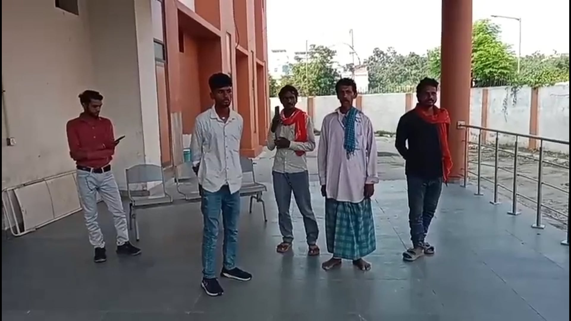 ट्रैक्टर टेंपो के बीच हुई टक्कर में टेंपो चालक की हुई मौत।