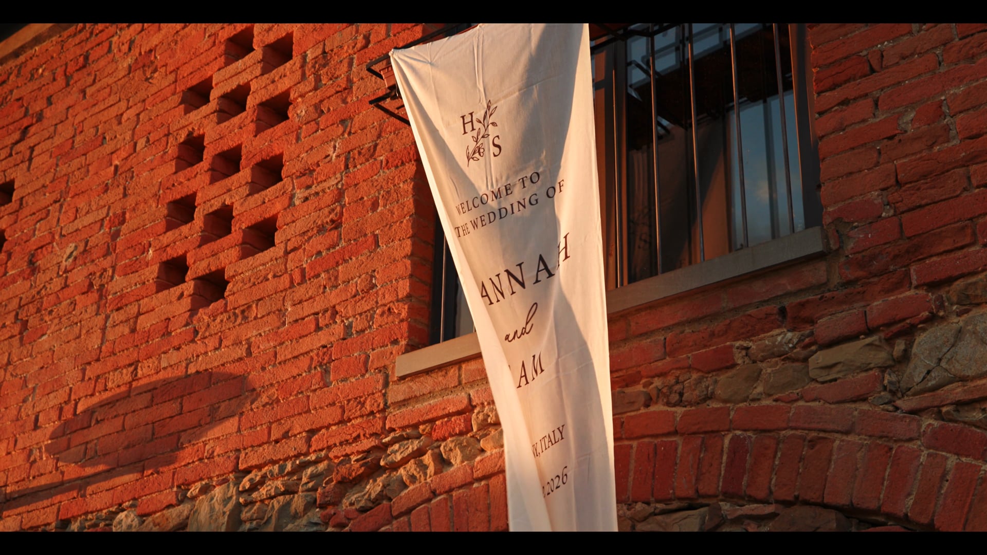 The wedding of Hannah & Sam - Tuscany, Italy 11.6.2026
