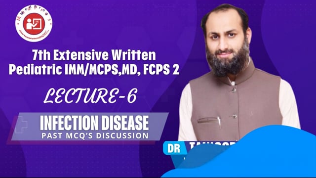 MCQS of INFECTIIOUS DISEASE | Assessment infectious || Dr Taimoor Khalil | Lecture-6